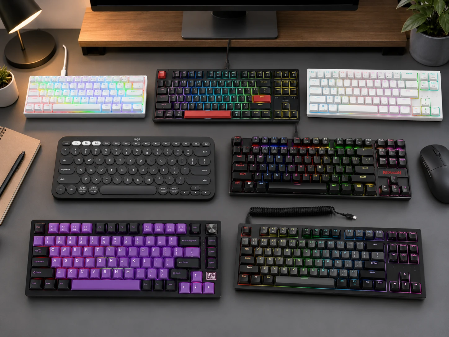7 Best Compact Keyboards Under $50 in 2026: 60%, 65%, 75%, and TKL Picks