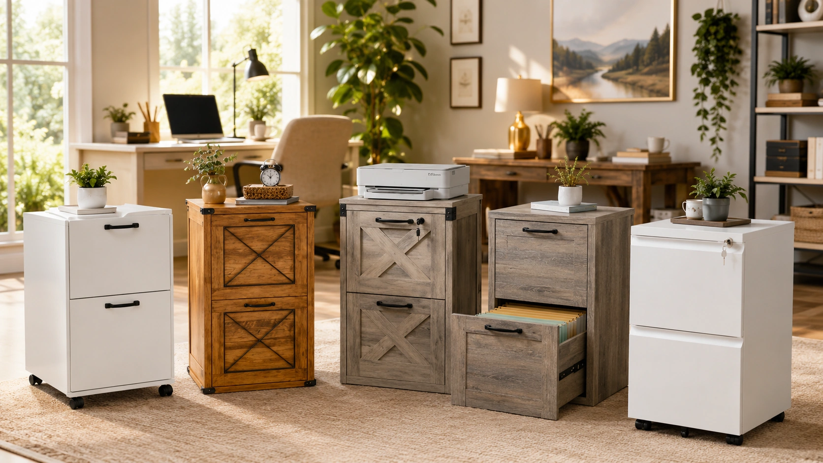 Best 2-Drawer Wood File Cabinets Under $150 (2026)