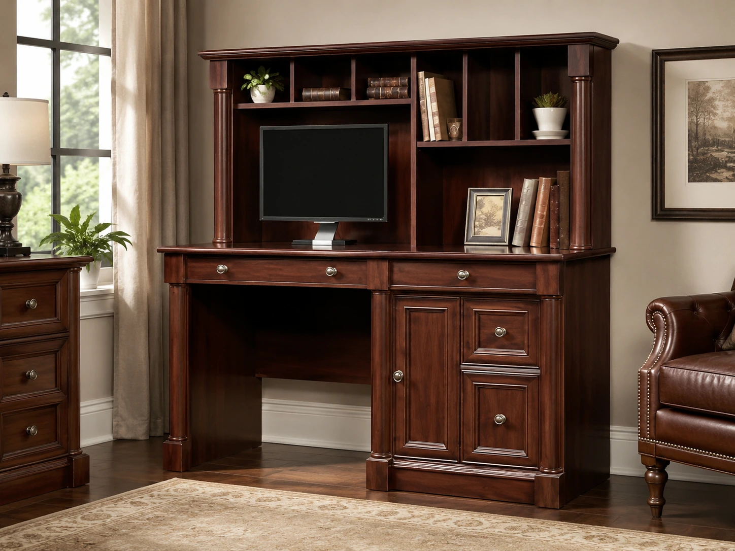 Best computer desks with hutch for home office