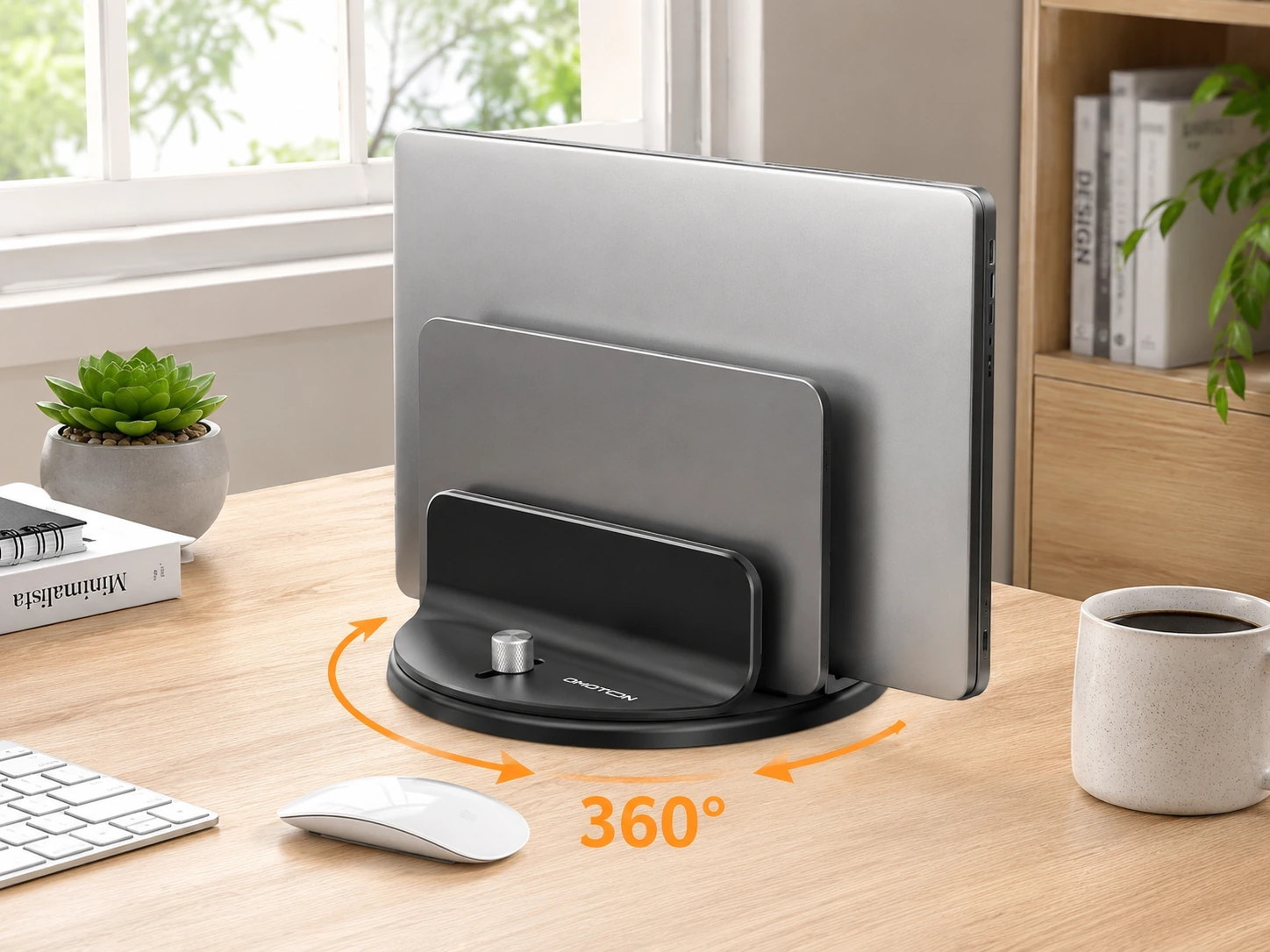 OMOTON VL04 360° Rotating Vertical Stand