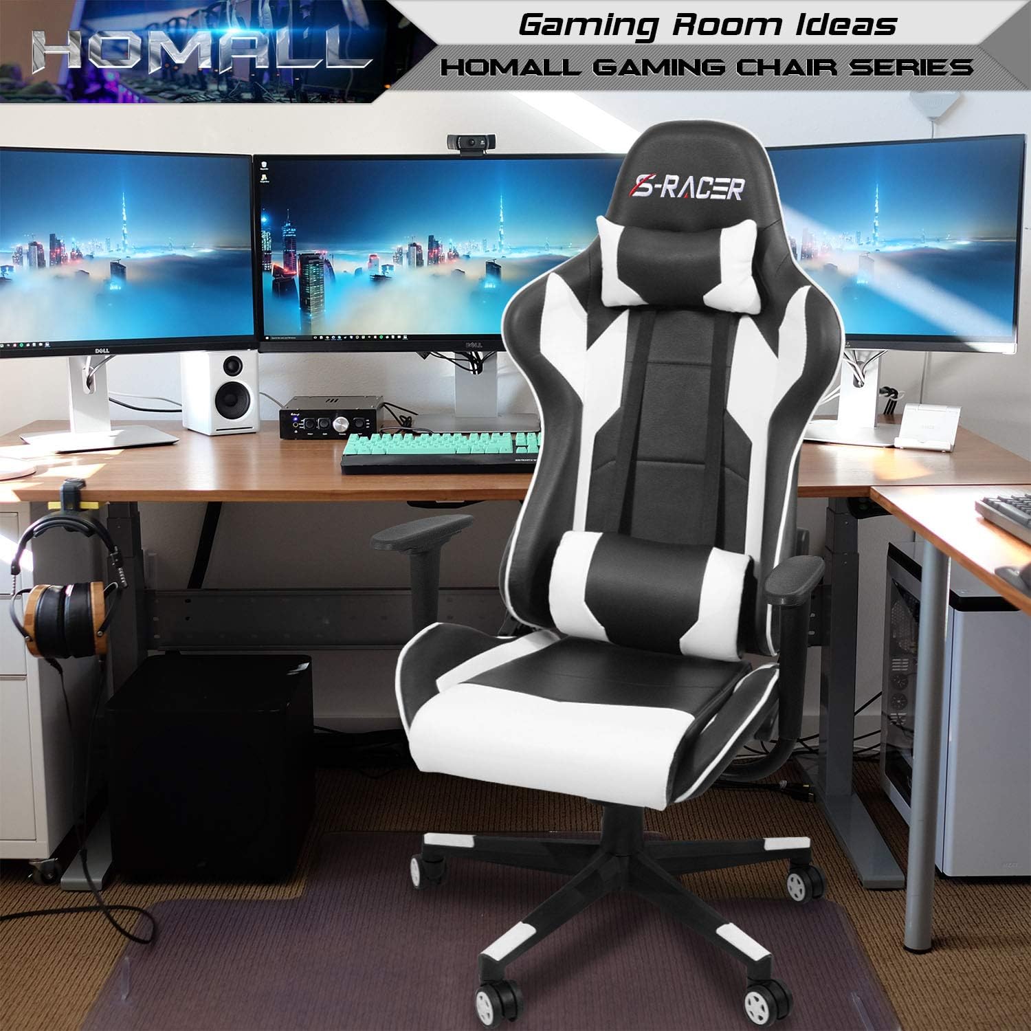 Homall Gaming Chair PU Leather