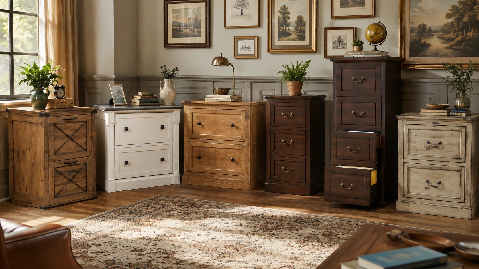 Best Vintage Wood File Cabinets for Home Office (2026)