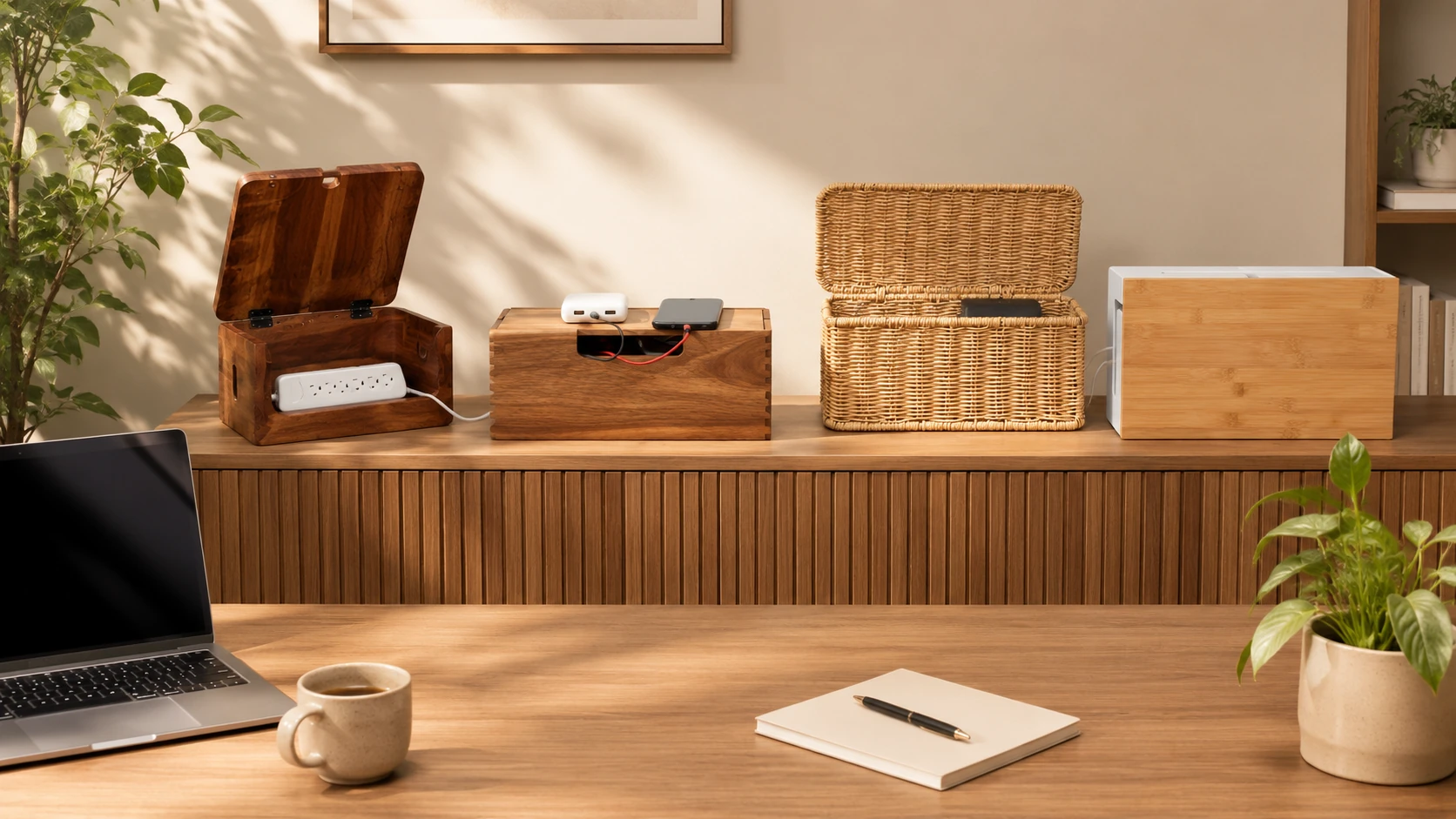 Best Wood Cable Management Boxes